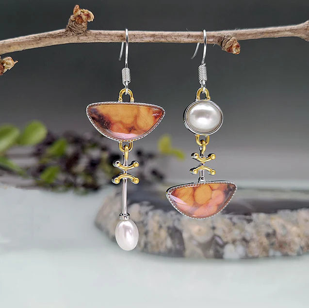 Holy - Retro Orange Earrings